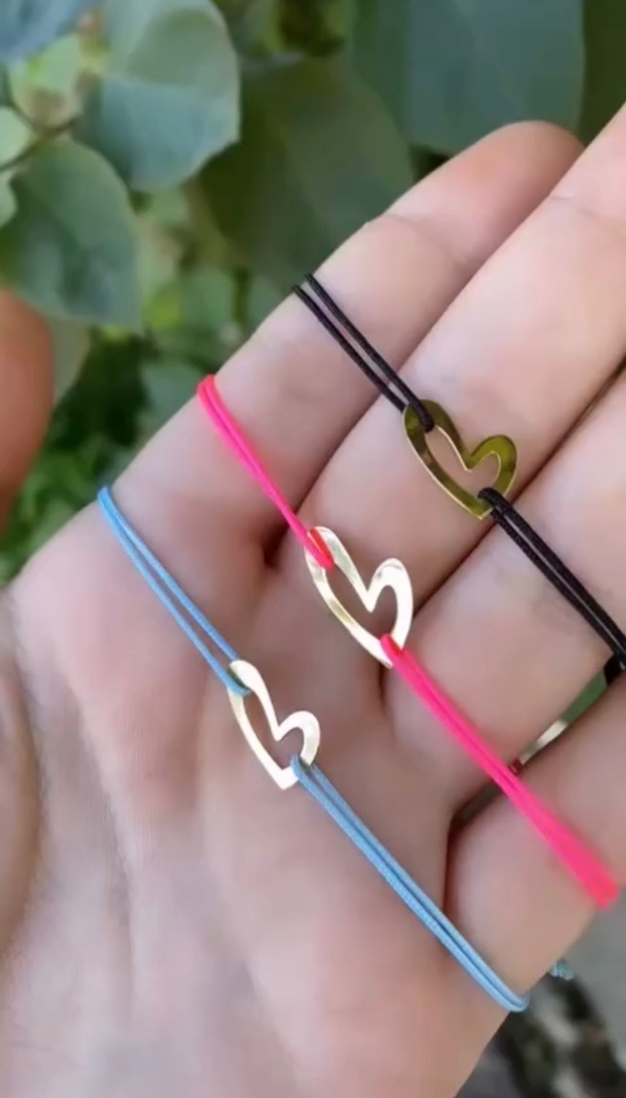 Cordon en Or 18k "MY HEART JUST FOR YOU"