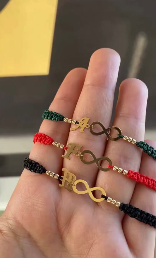 Cordon en Or 18k - Toutes les Couleurs et Lettres Sont Disponibles