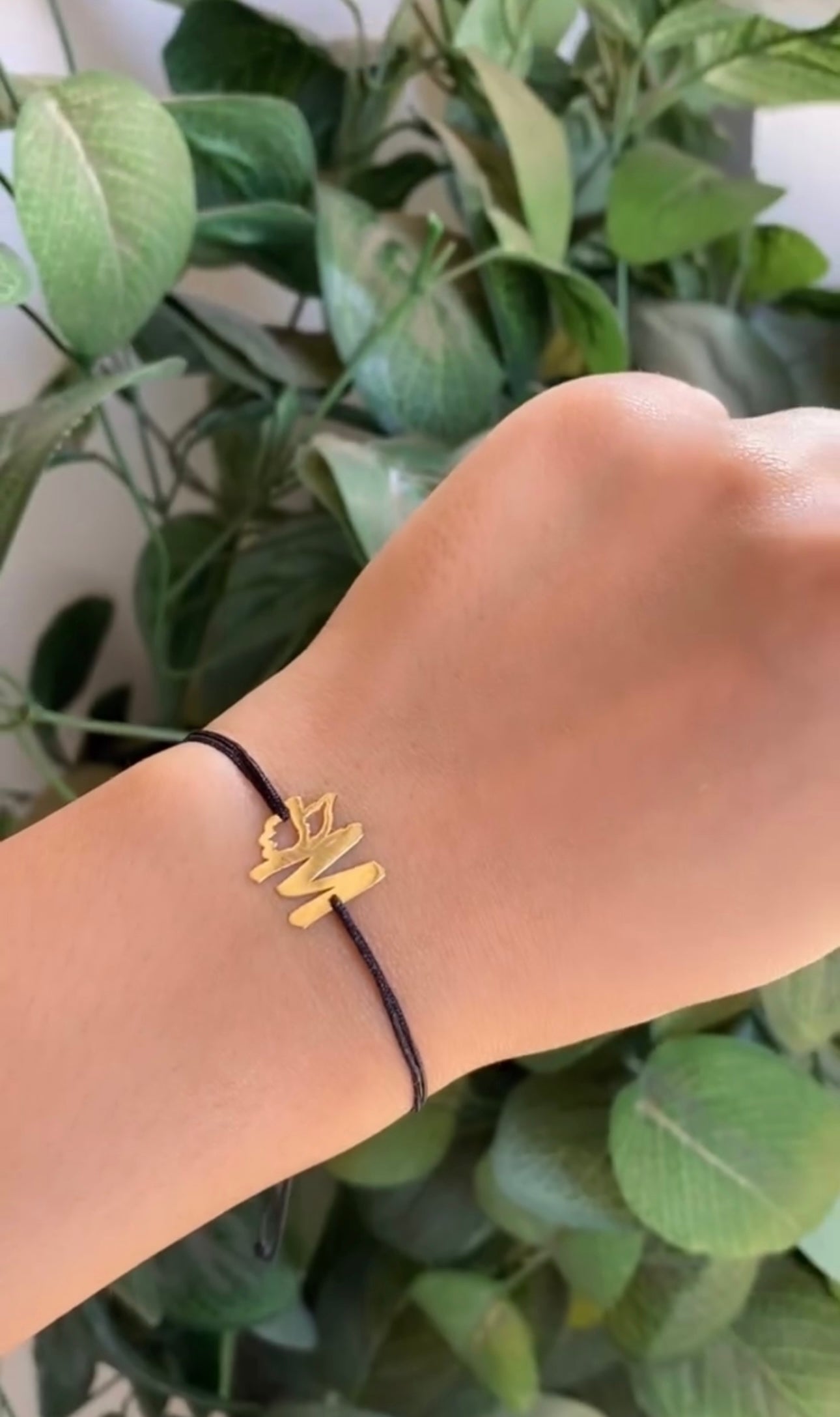 Cordon en Or 18k - Tout les lettres disponibles !