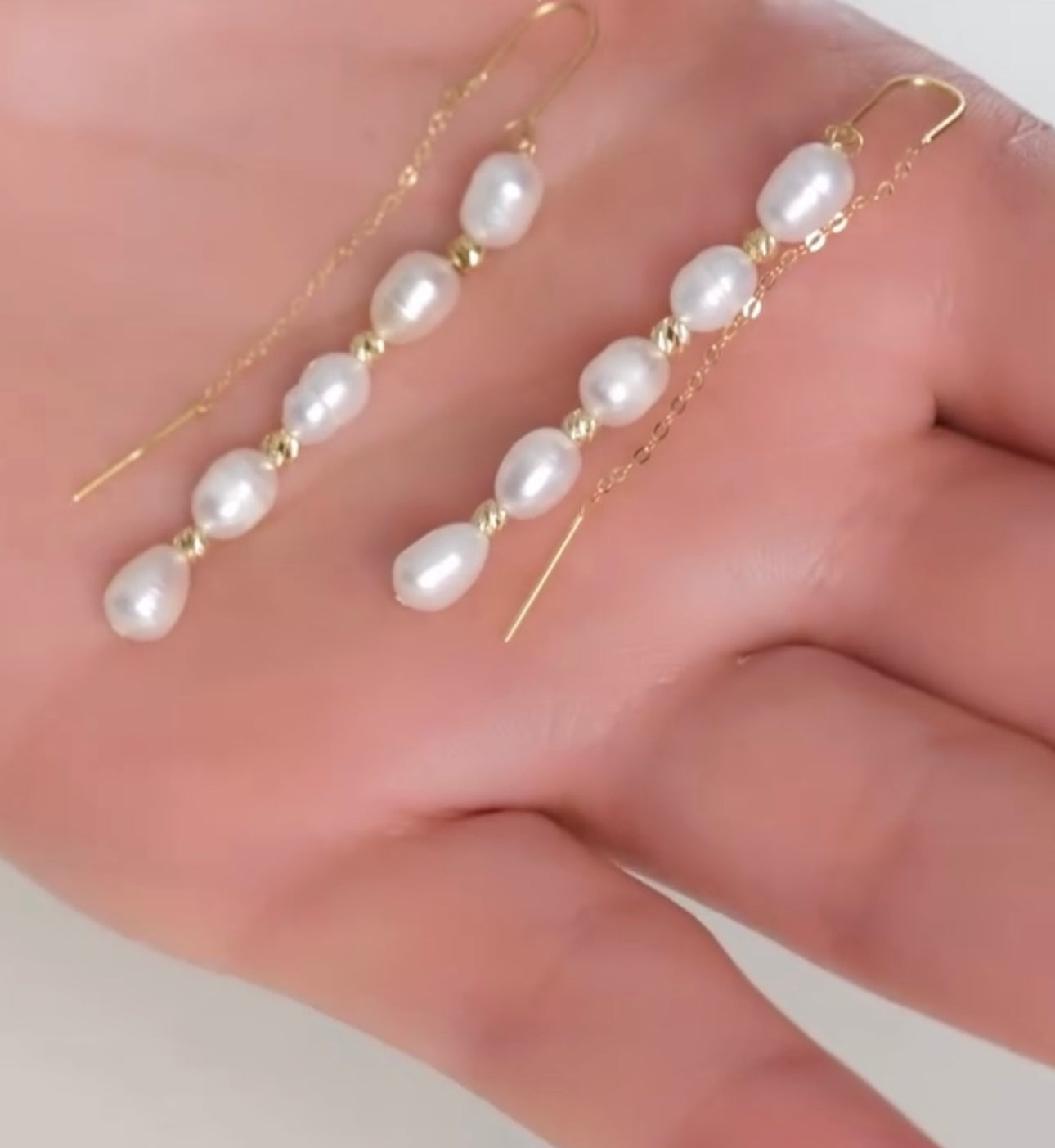 Boucles D'oreilles LUNA en Or 18k