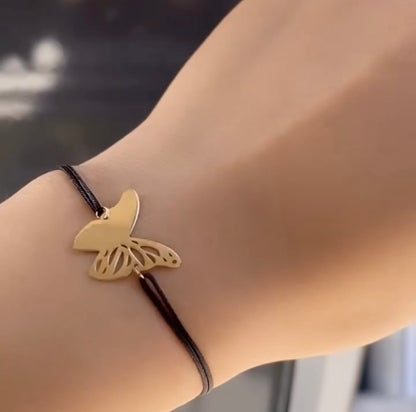 Cordon Papillion en Or 18 carats. Motif solide !!