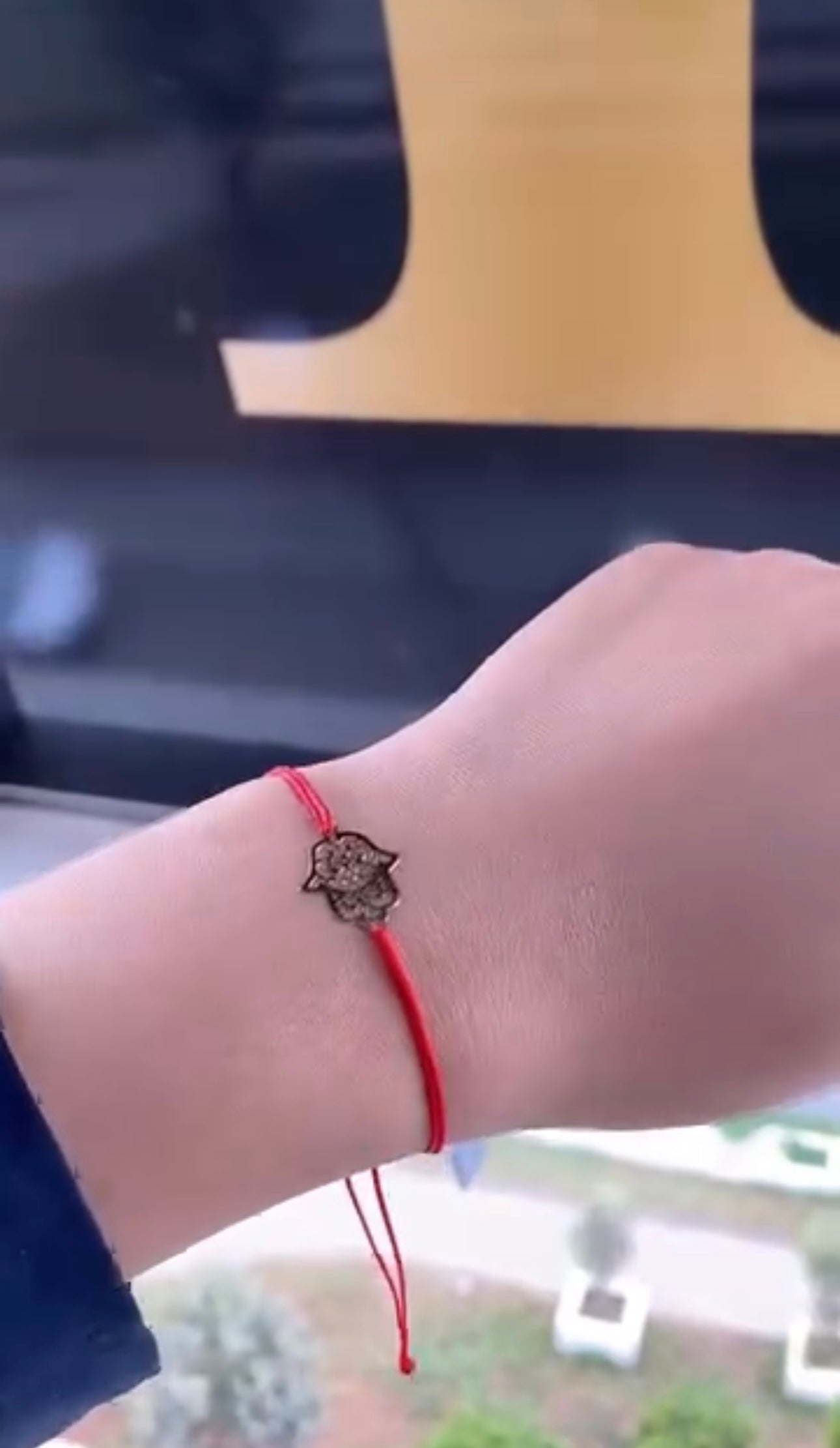 Cordon khemissa en Or 18k . Tous les couleurs disponibles