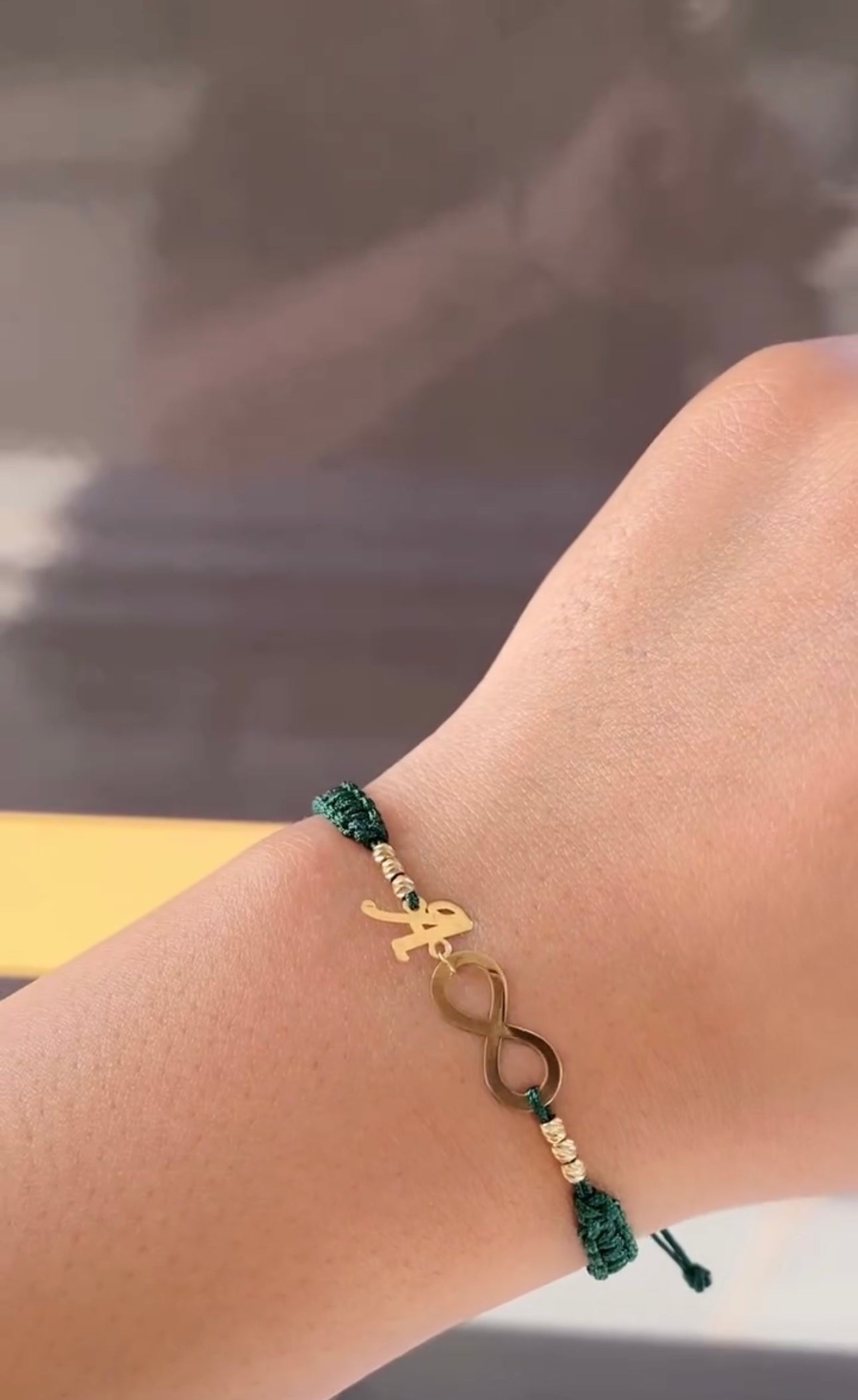Cordon en Or 18k - Toutes les Couleurs et Lettres Sont Disponibles